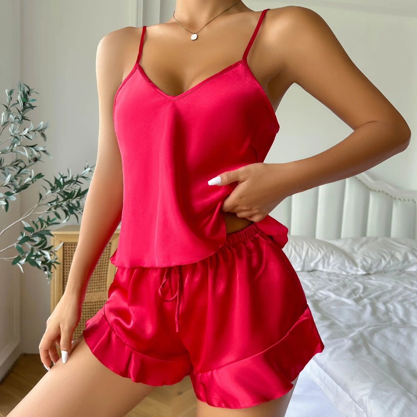 Silk Satin Luxury Pajama Set
